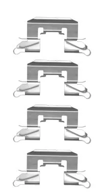 Accessory Kit, disc brake pad