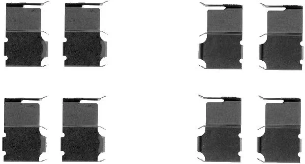 Accessory Kit, disc brake pad