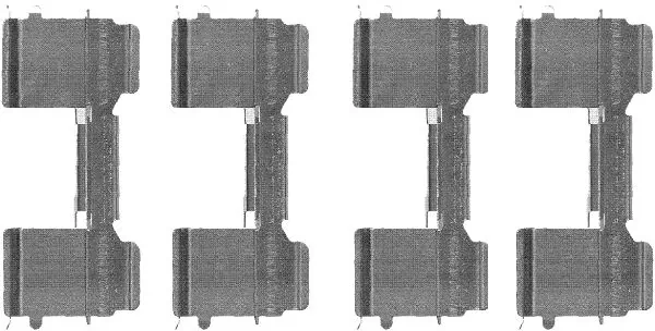Accessory Kit, disc brake pad