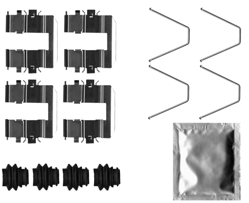 Accessory Kit, brake caliper