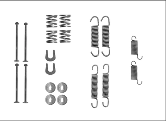 Accessory Kit, brake shoes