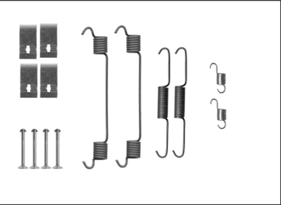 Accessory Kit, brake shoes