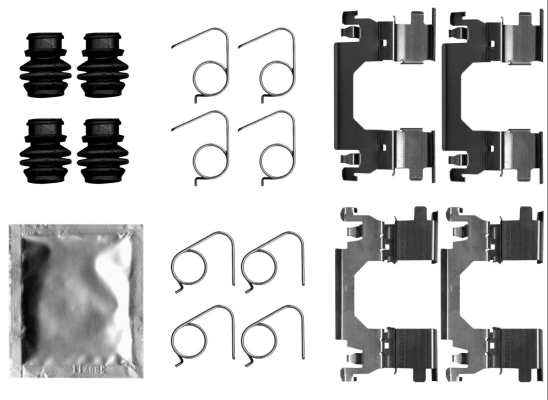 Accessory Kit, disc brake pad