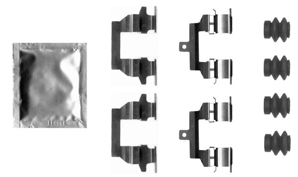 Accessory Kit, disc brake pad