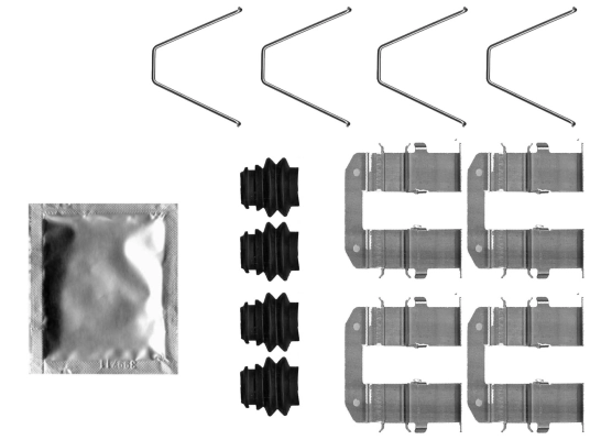 Accessory Kit, disc brake pad