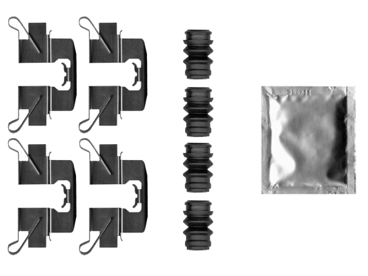 Accessory Kit, disc brake pad