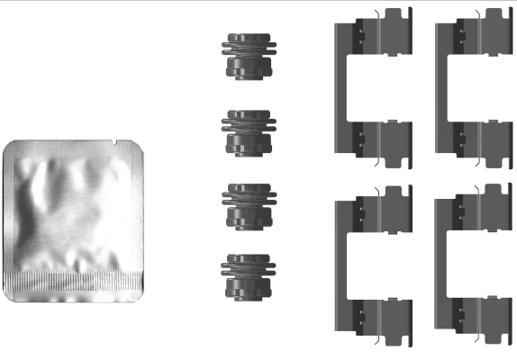 Accessory Kit, disc brake pad