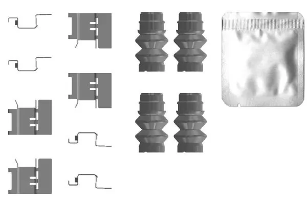 Accessory Kit, disc brake pad