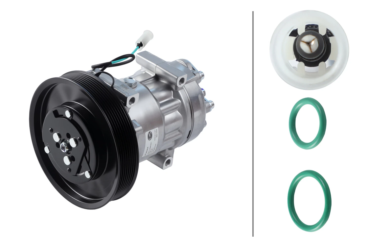 Compressor, air conditioning
