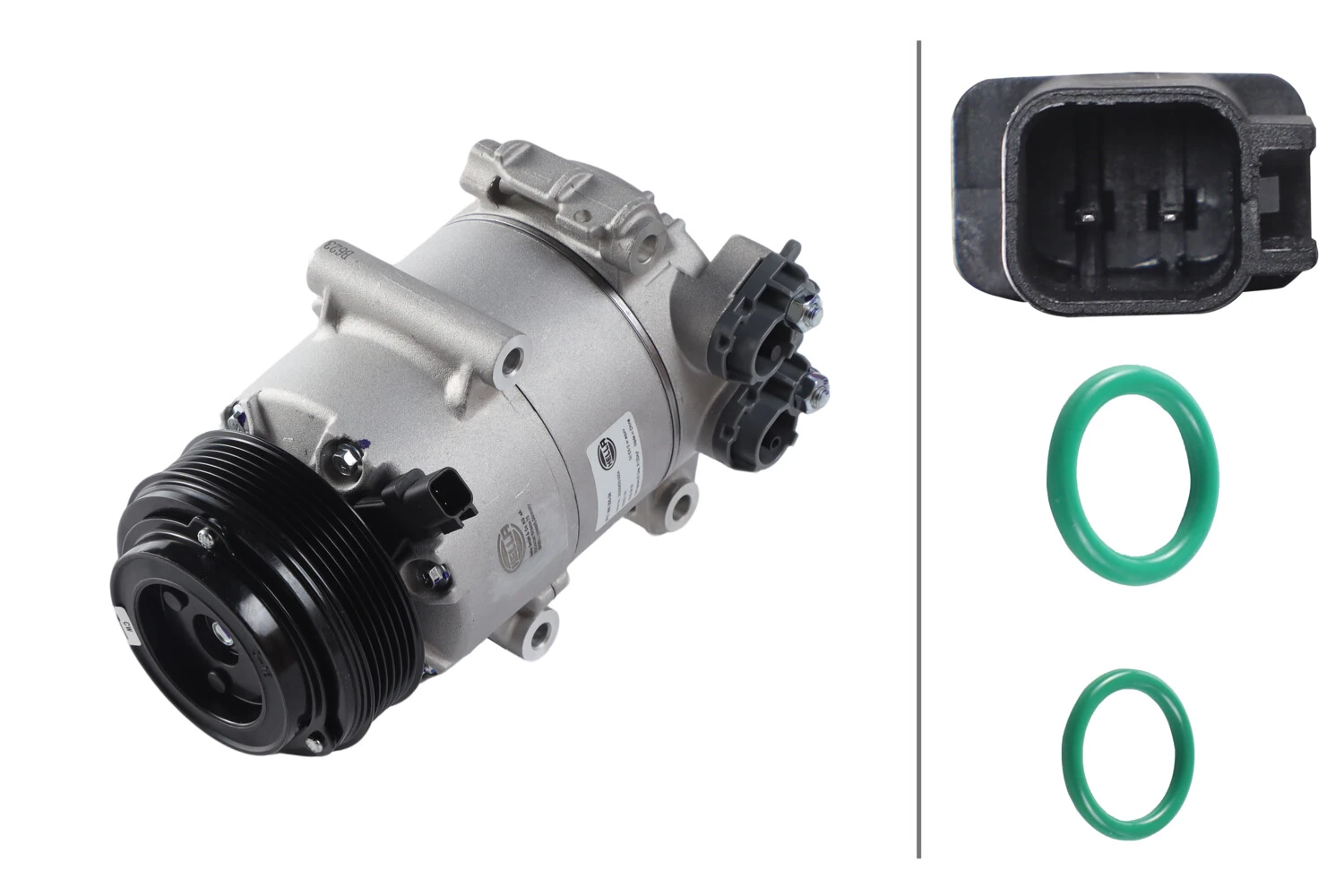 Compressor, air conditioning