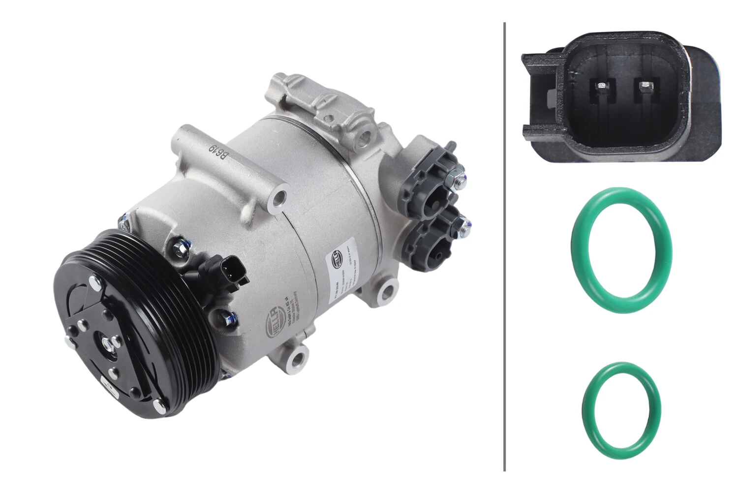 Compressor, air conditioning