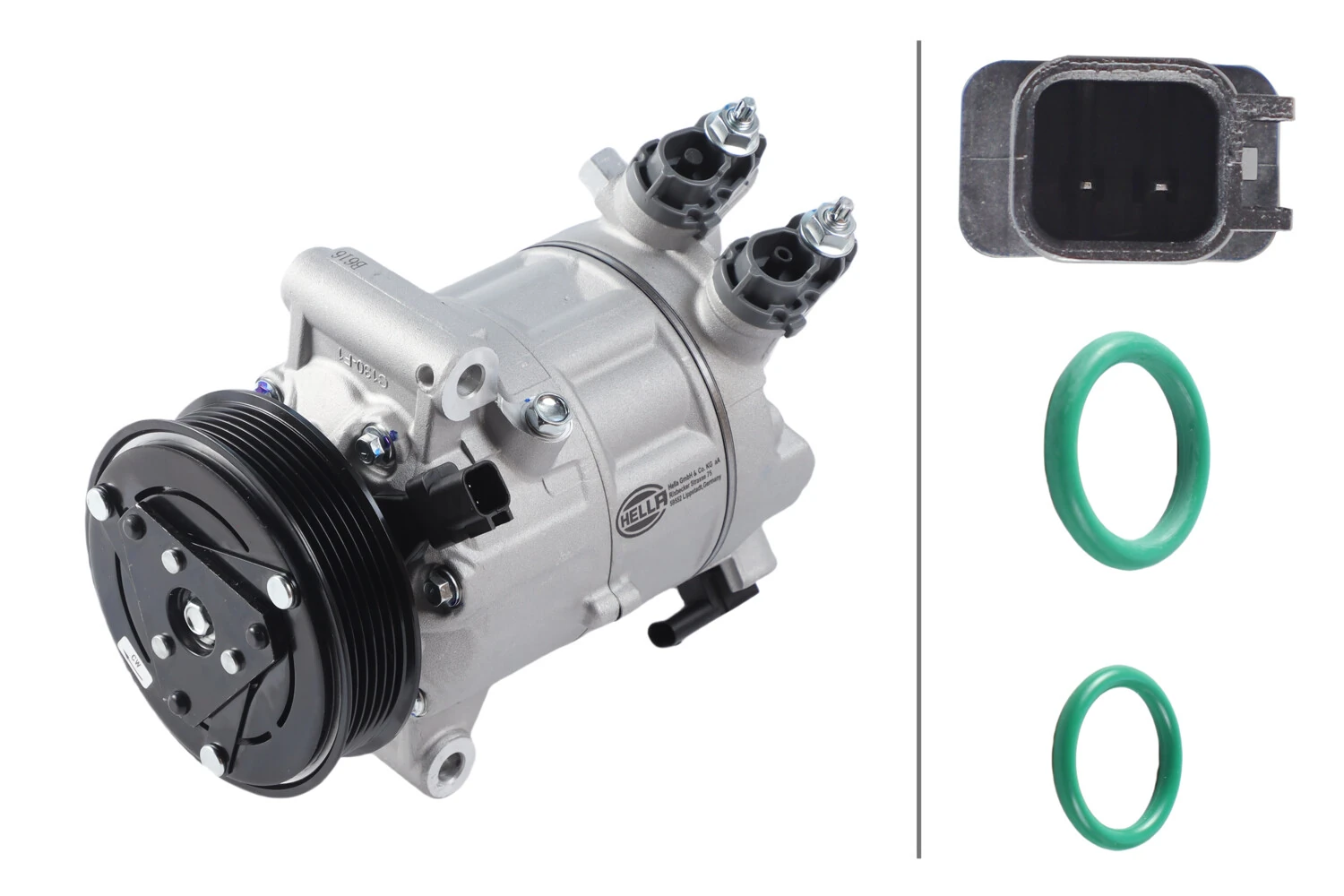 Compressor, air conditioning