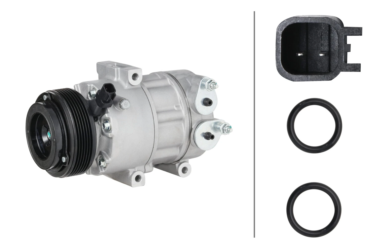 Compressor, air conditioning