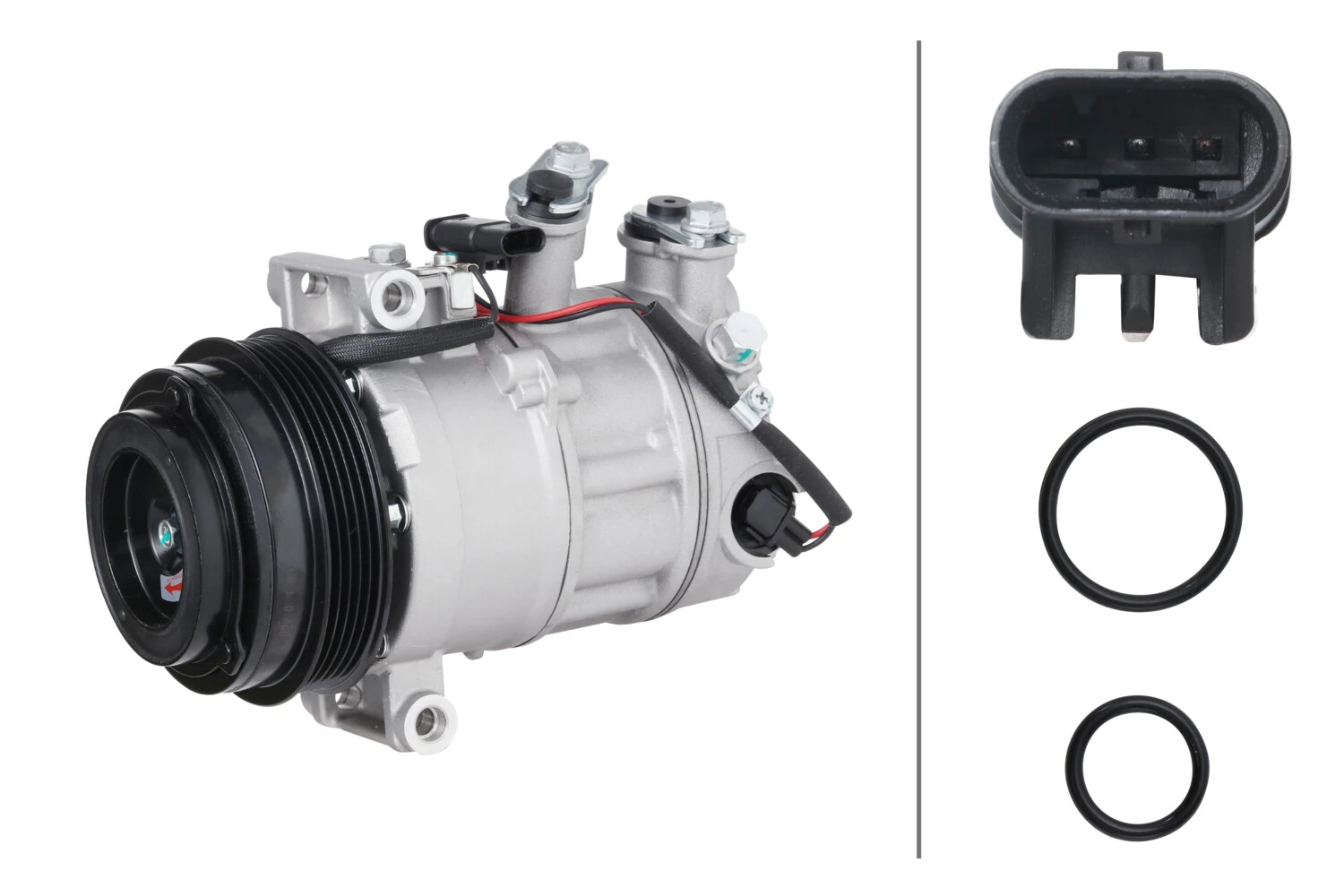 Compressor, air conditioning