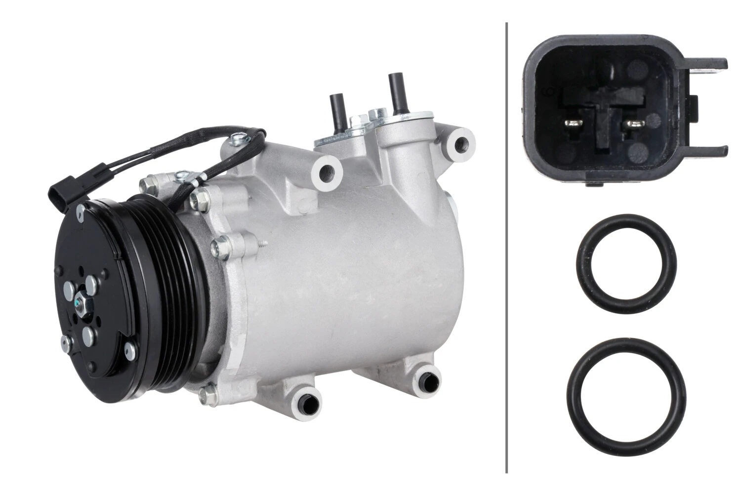Compressor, air conditioning