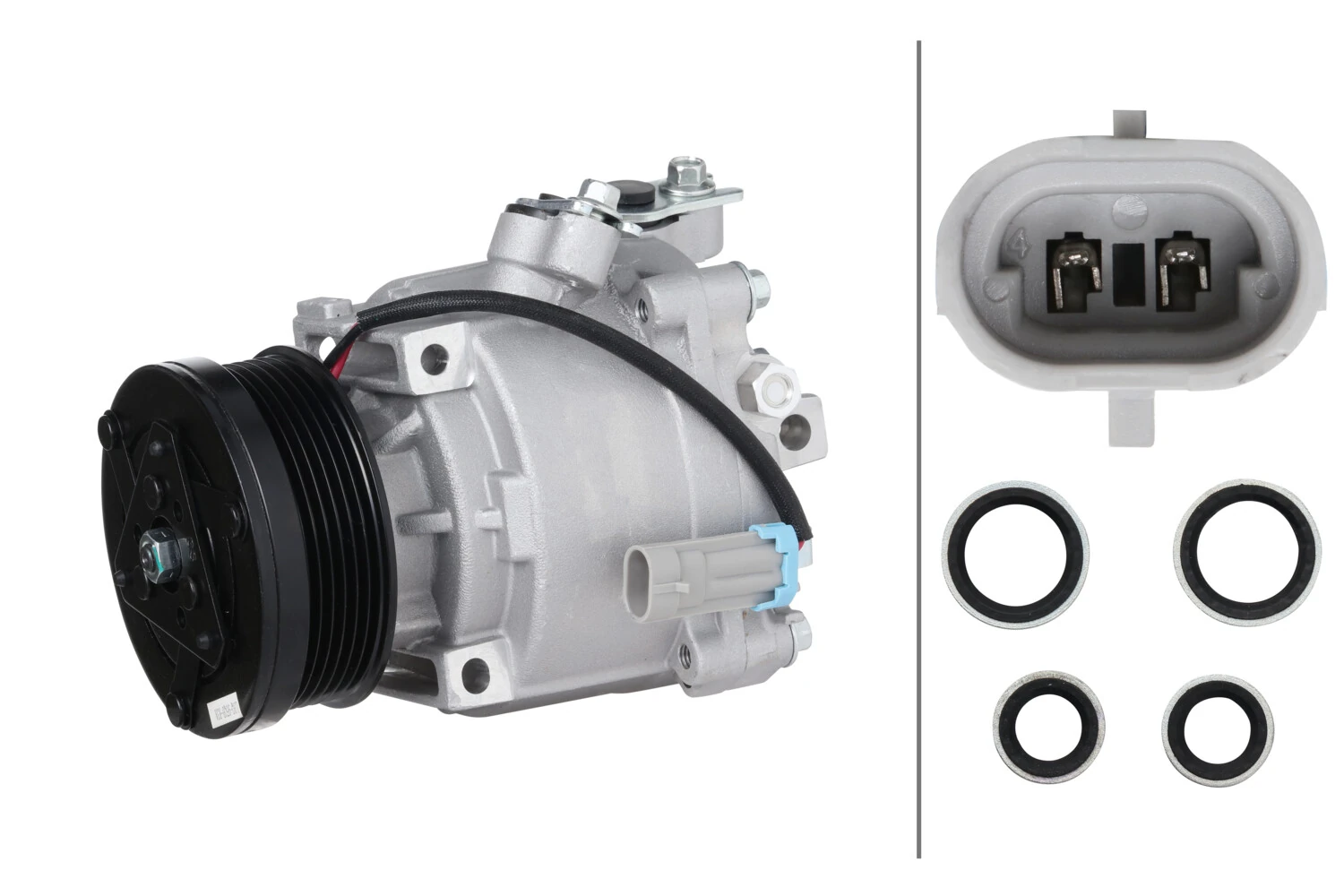 Compressor, air conditioning