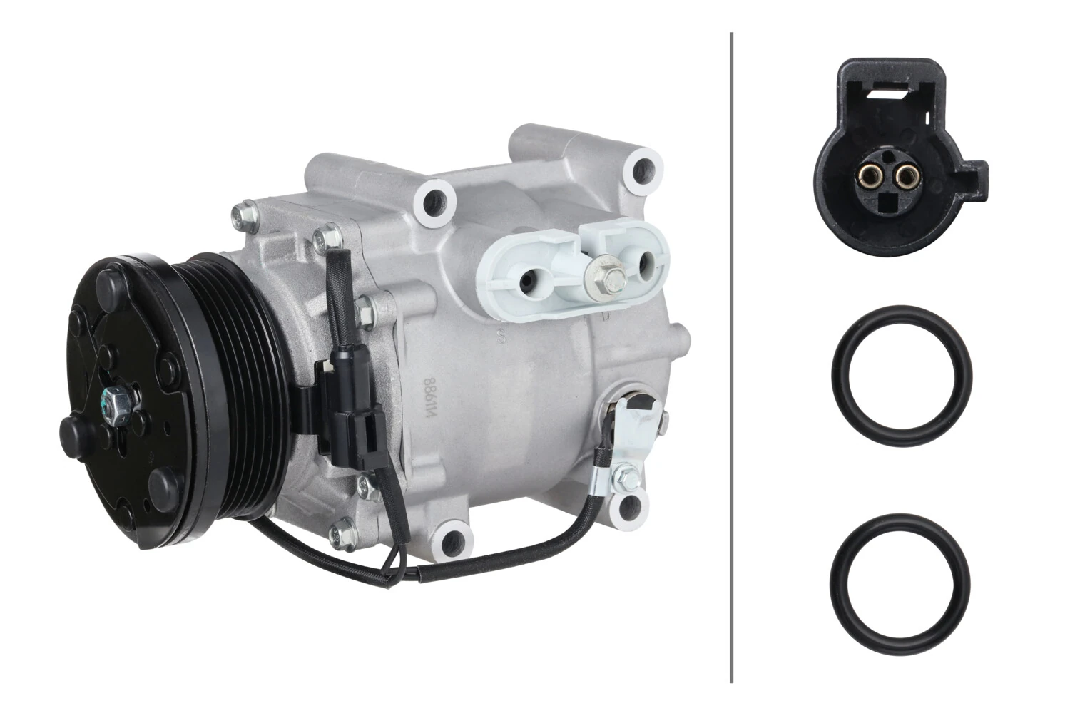 Compressor, air conditioning