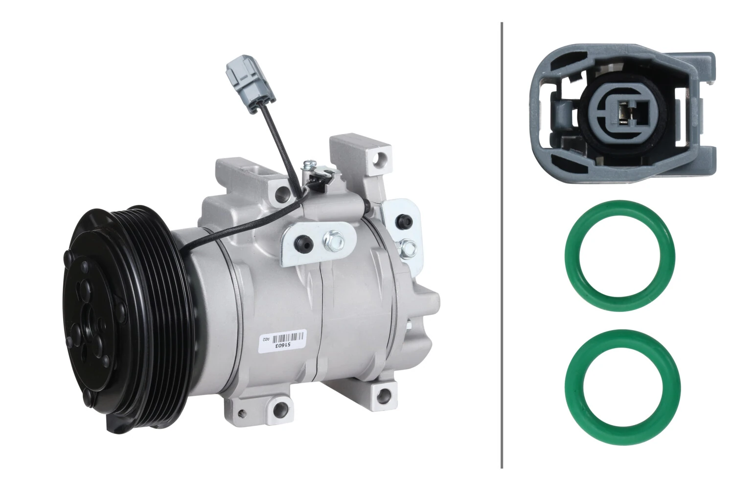 Compressor, air conditioning