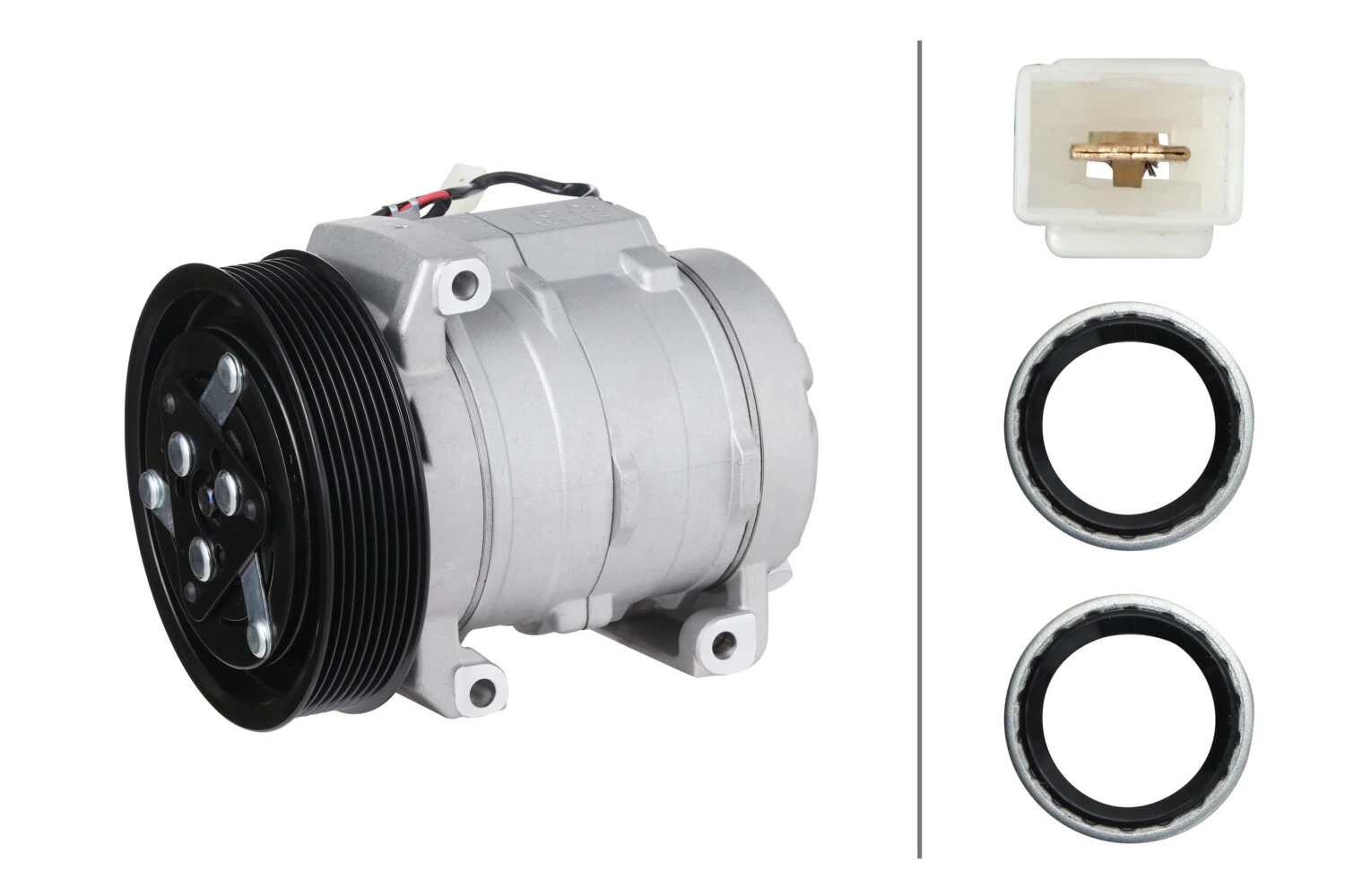 Compressor, air conditioning