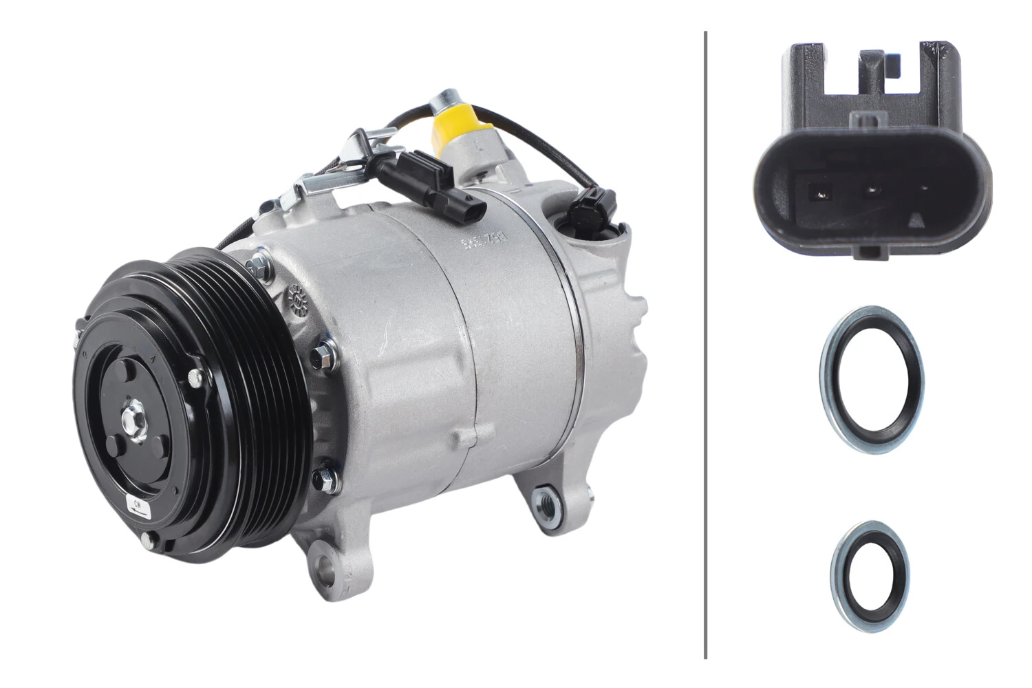 Compressor, air conditioning