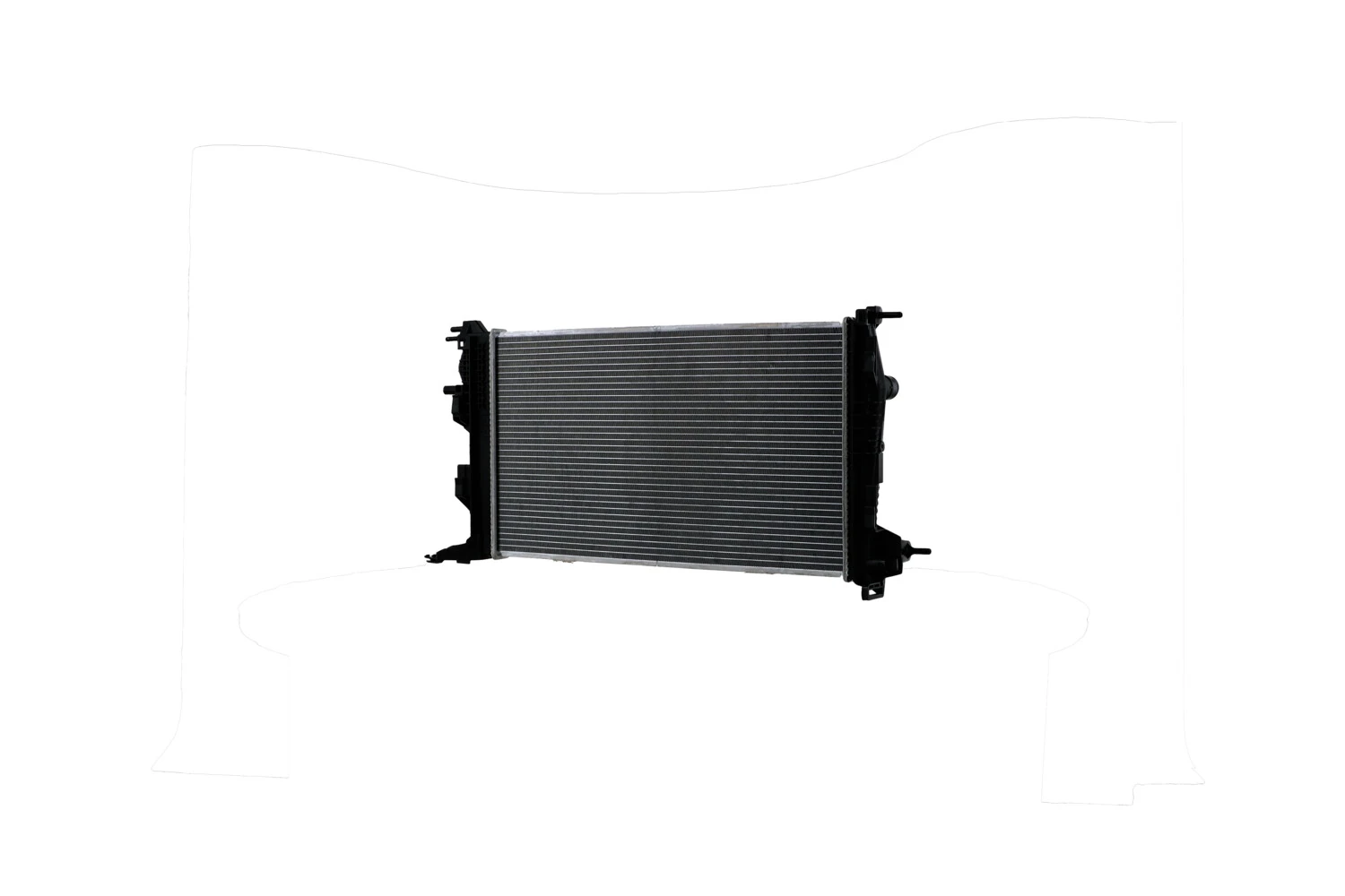 Radiator, engine cooling