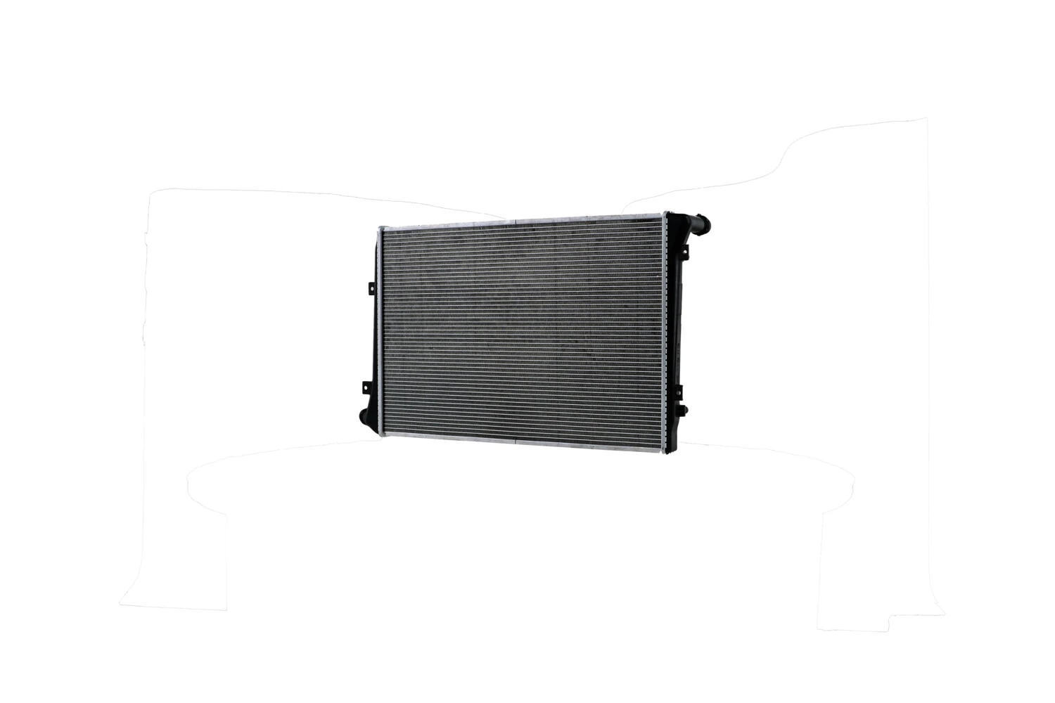 Radiator, engine cooling