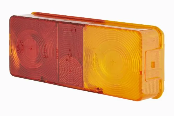 Lens, tail light assembly