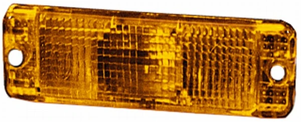 Lens, direction indicator