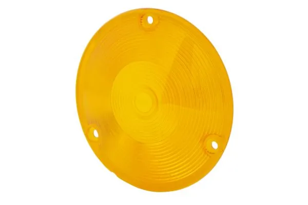 Lens, end outline marker light