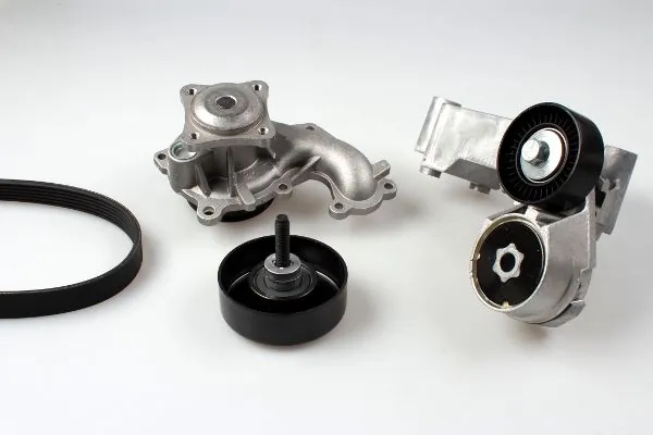 Water Pump + V-ribbed Belt Kit