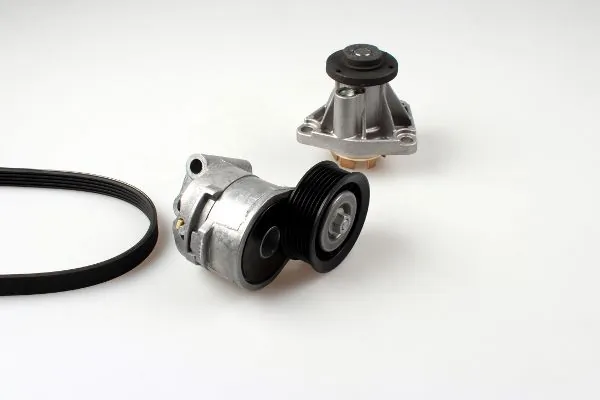 Water Pump + V-ribbed Belt Kit