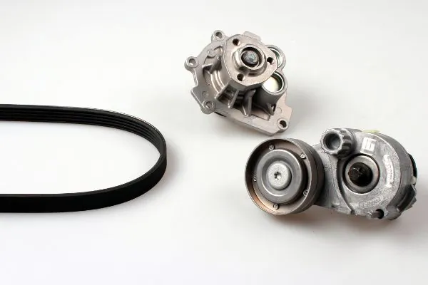 Water Pump + V-ribbed Belt Kit