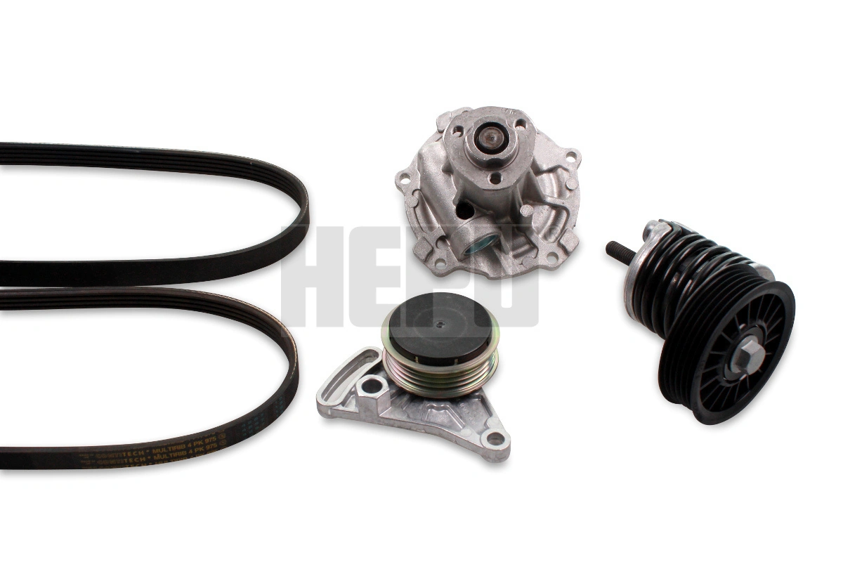 Water Pump + V-ribbed Belt Kit