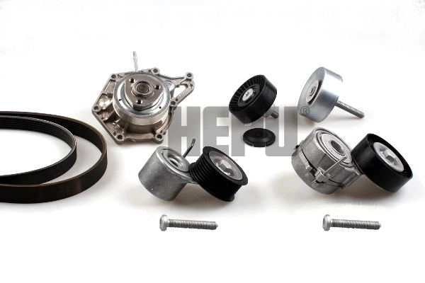 Water Pump + V-ribbed Belt Kit
