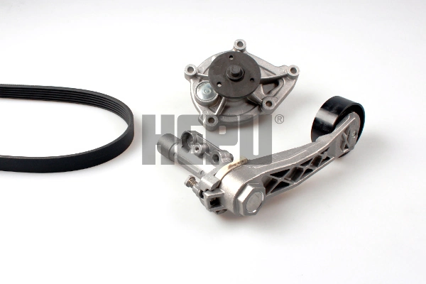 Water Pump + V-ribbed Belt Kit