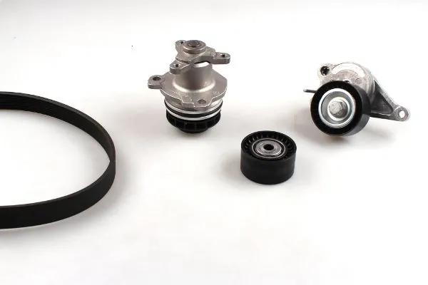Water Pump + V-ribbed Belt Kit