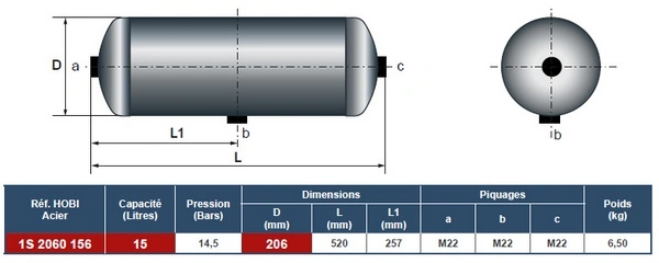 Air Tank, compressed-air system