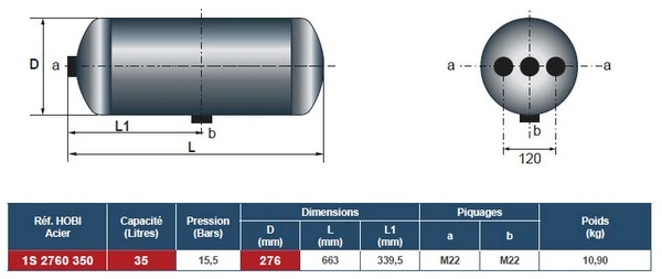 Air Tank, compressed-air system