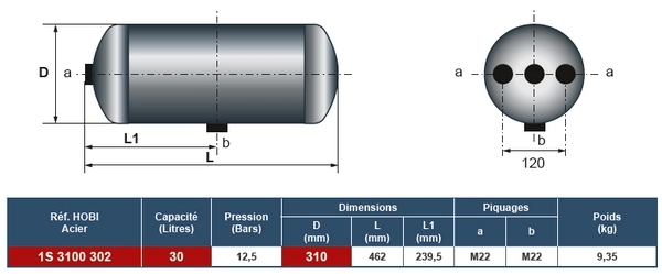 Air Tank, compressed-air system