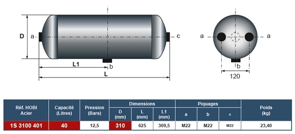 Air Tank, compressed-air system