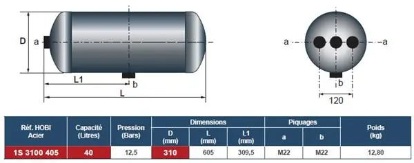 Air Tank, compressed-air system