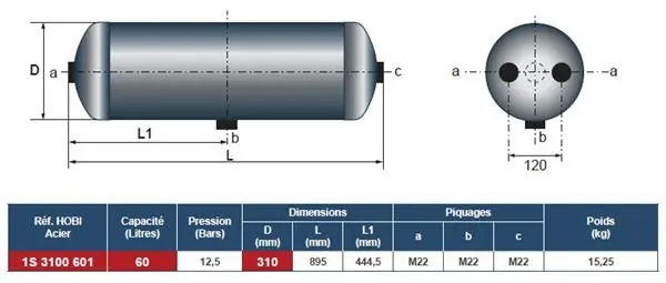 Air Tank, compressed-air system