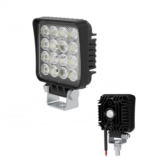 LED Working lamp 16xLED with switch 82x97x41mm
