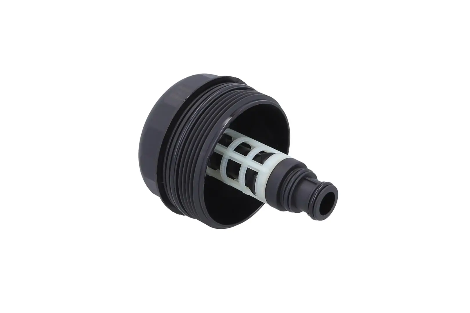 Cap, oil filter housing