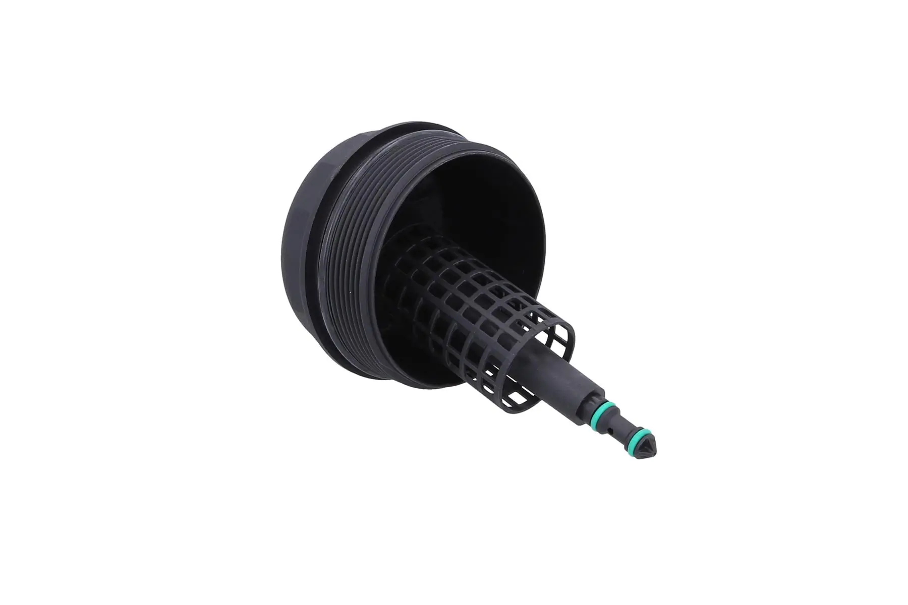 Cap, oil filter housing