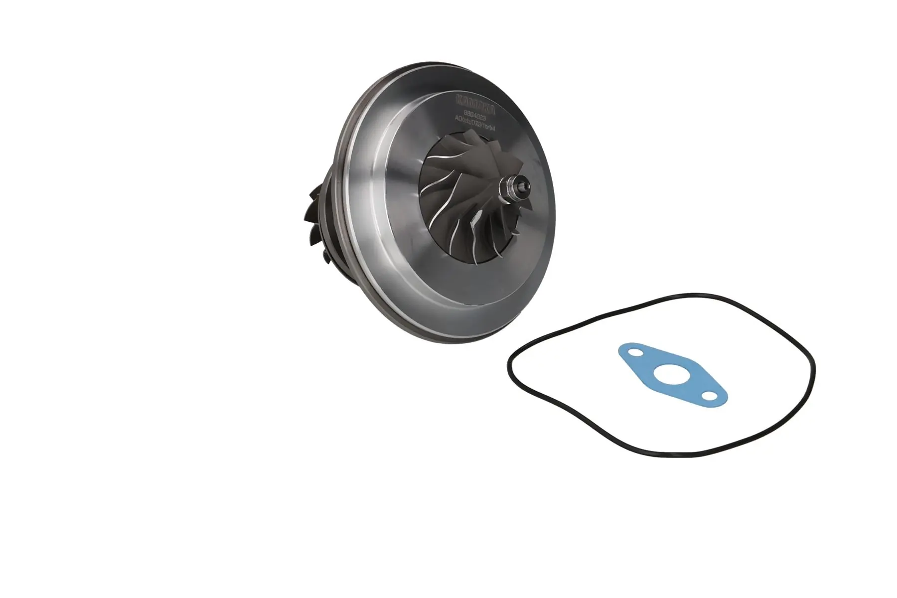 Core assembly, turbocharger