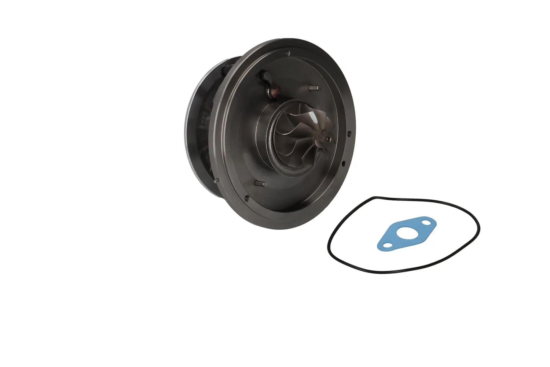 Core assembly, turbocharger