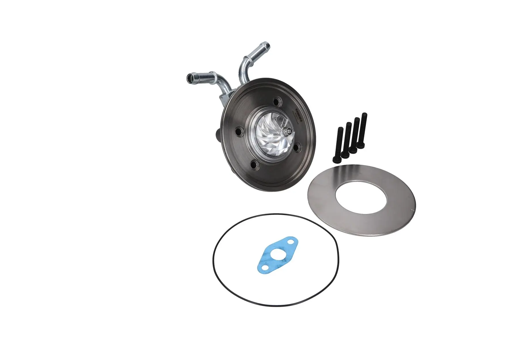 Core assembly, turbocharger