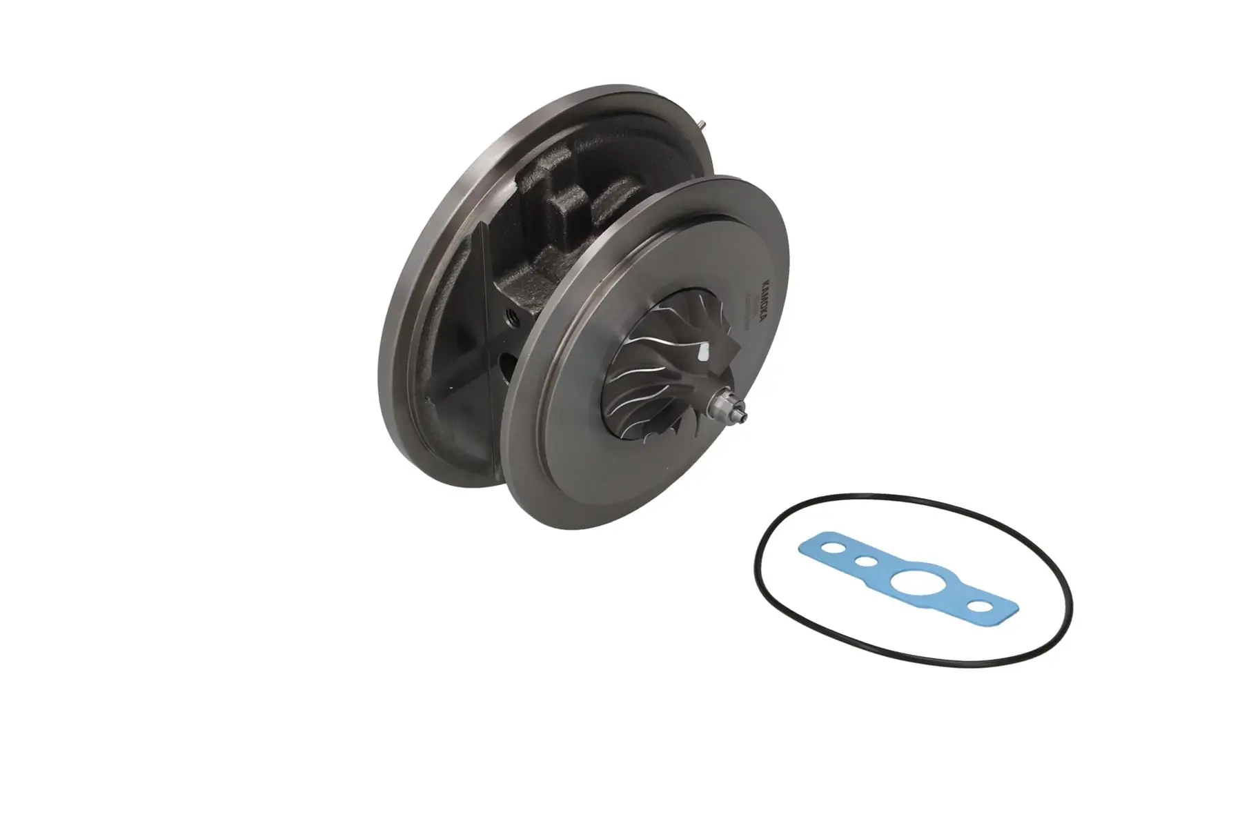 Core assembly, turbocharger