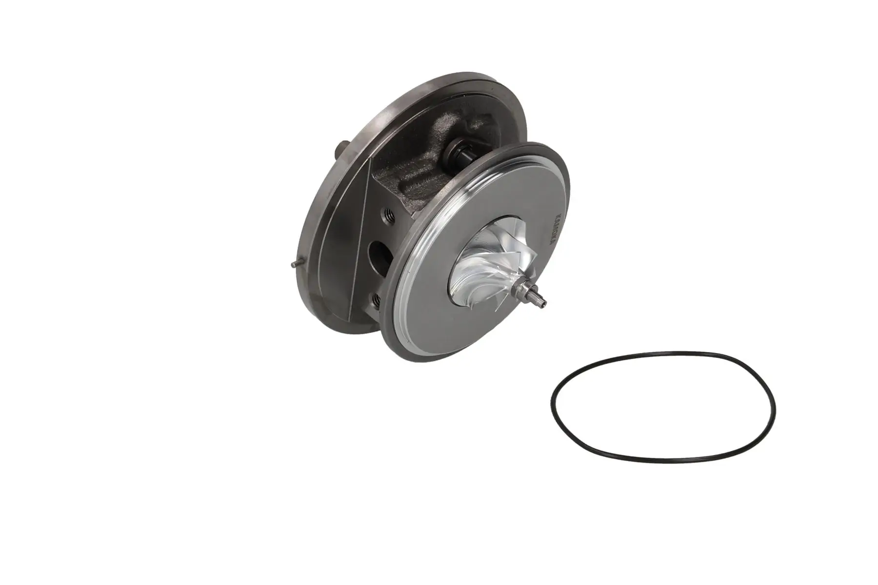 Core assembly, turbocharger